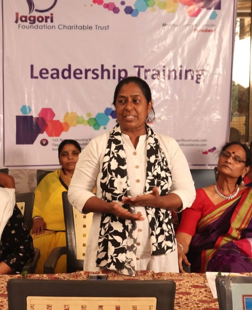 Leadership training session conducted by Jagori Foundation Charitable Trust
