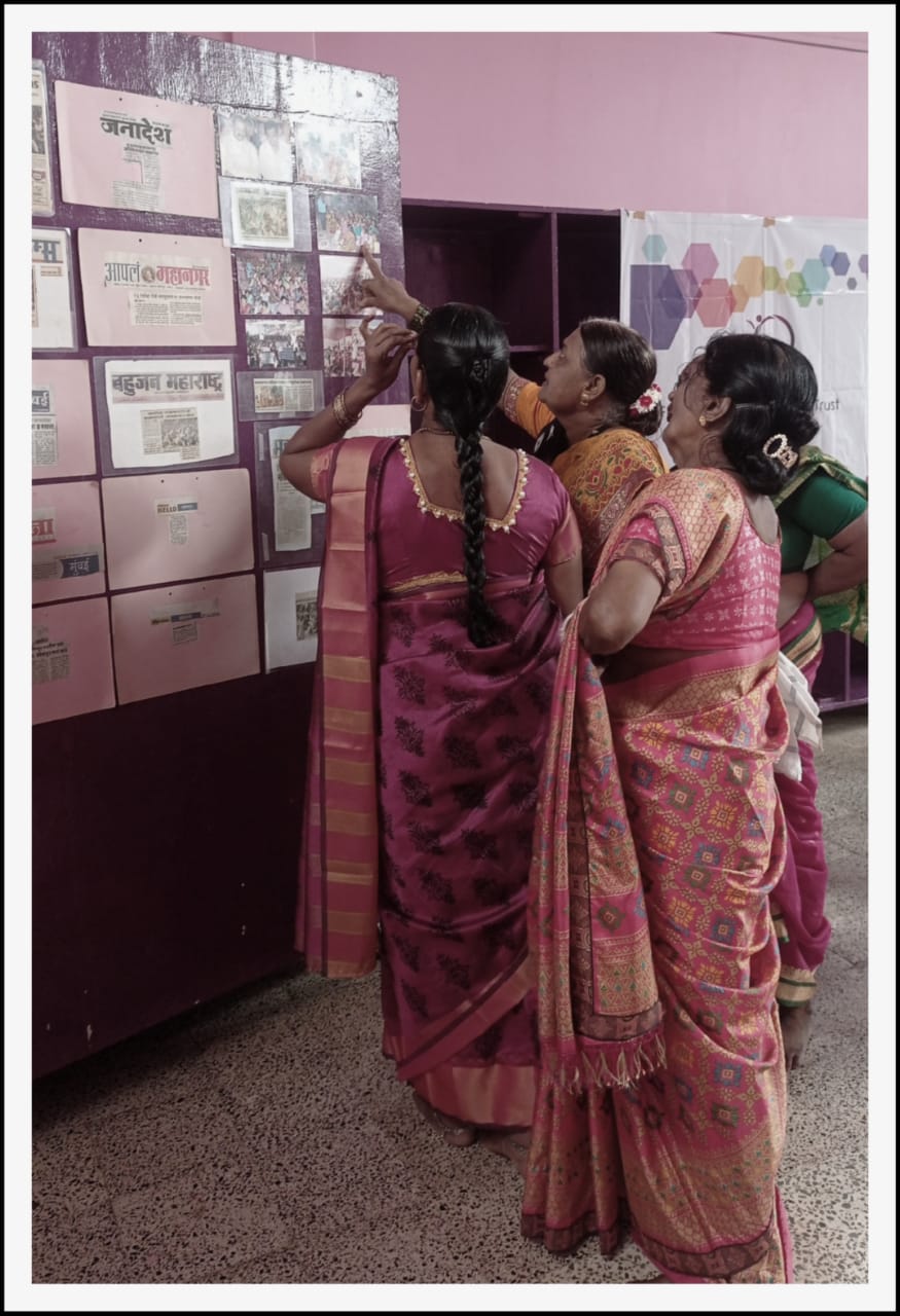 Relief distribution drive by Jagori Foundation